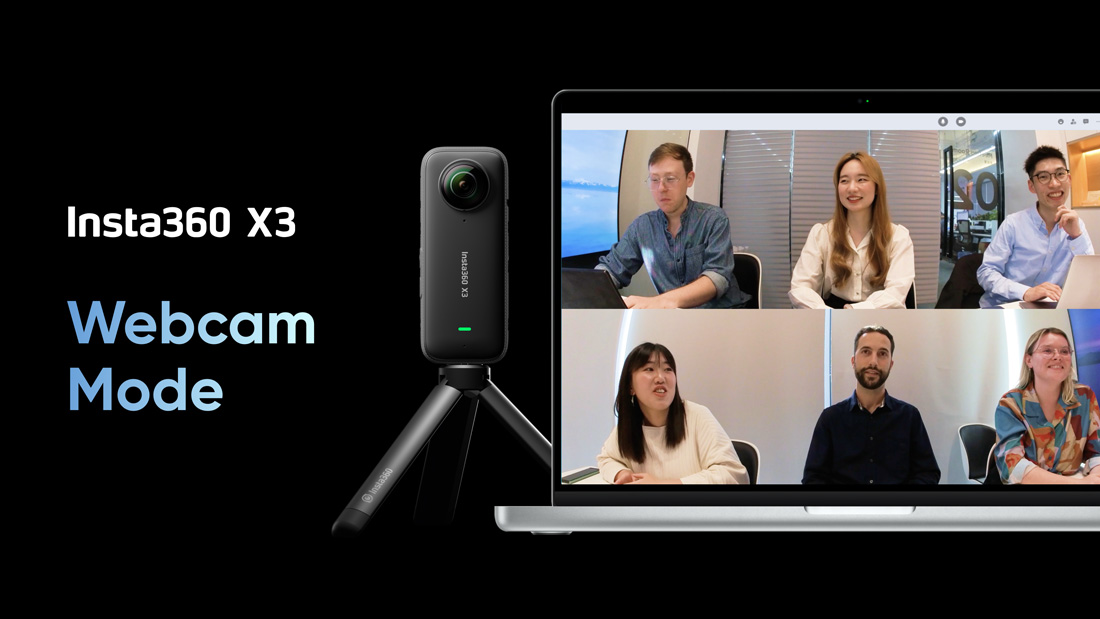 Insta360 X3 Webcam Mode
