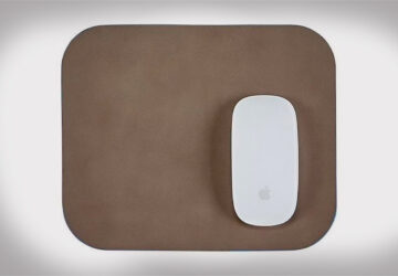Leather mouse pad