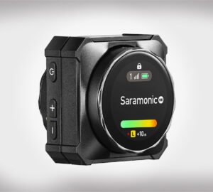 Saramonic BlinkMe Wireless microphone with a touchscreen