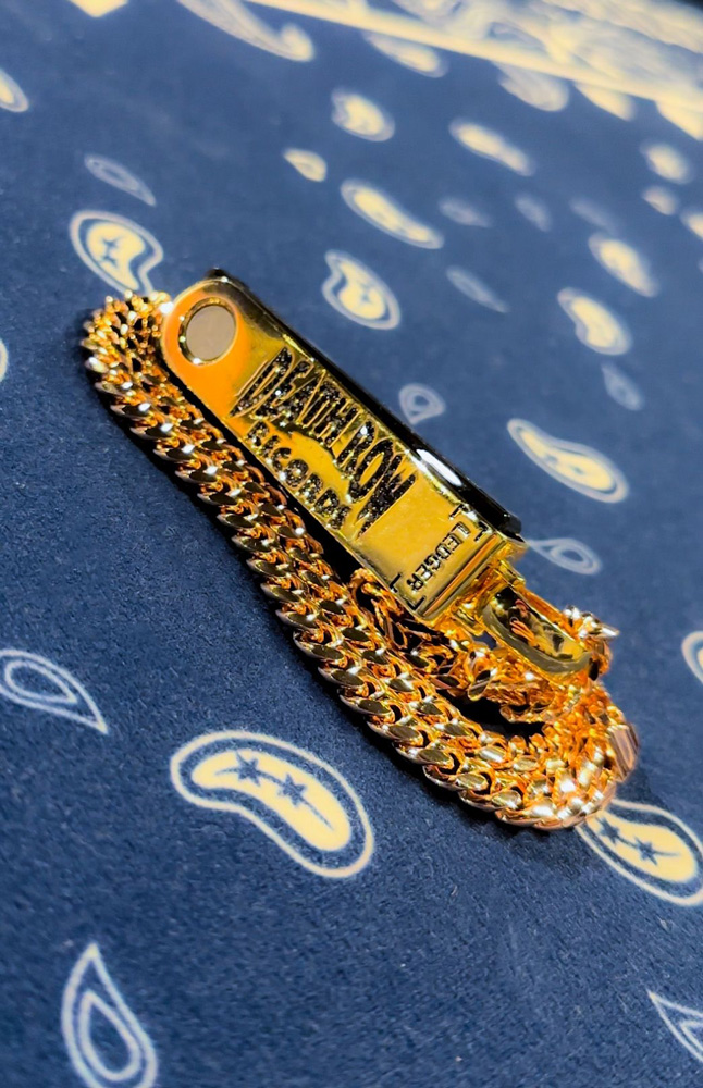 Snoop Dogg's gold and diamond Ledger Nano X