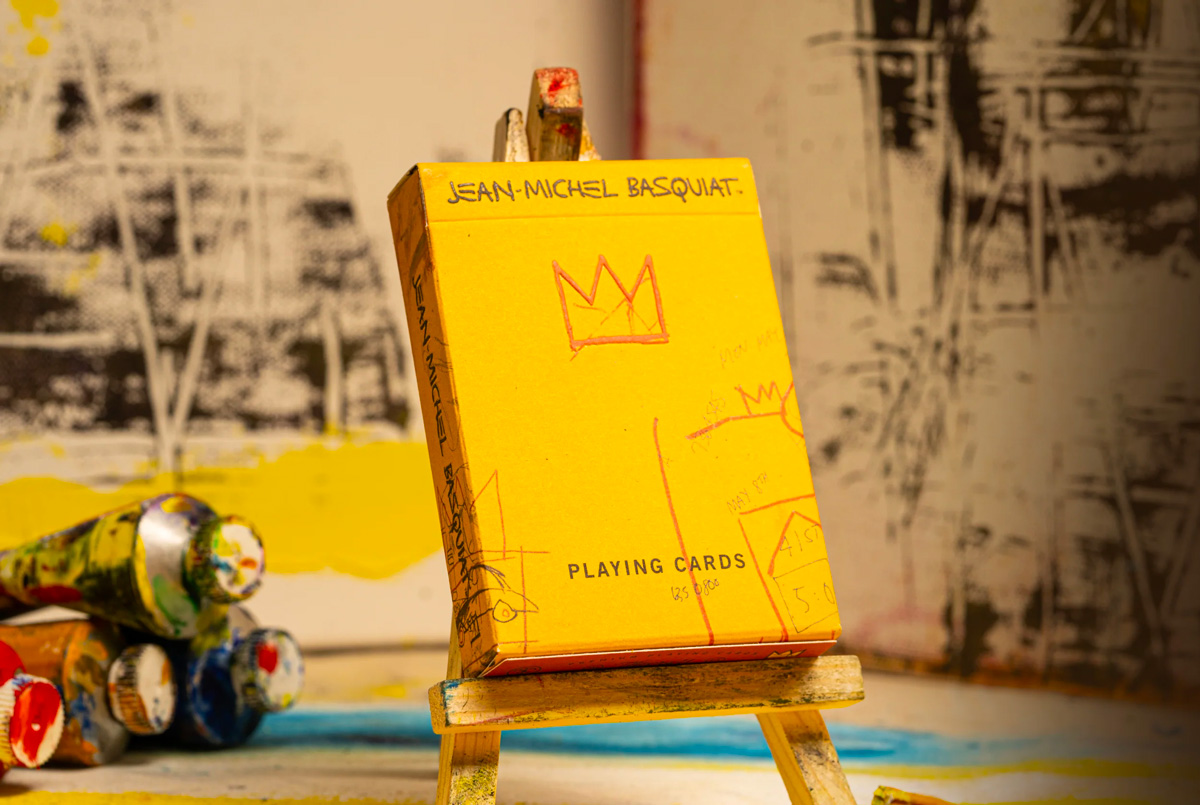 Basquiat playing cards by Theory11