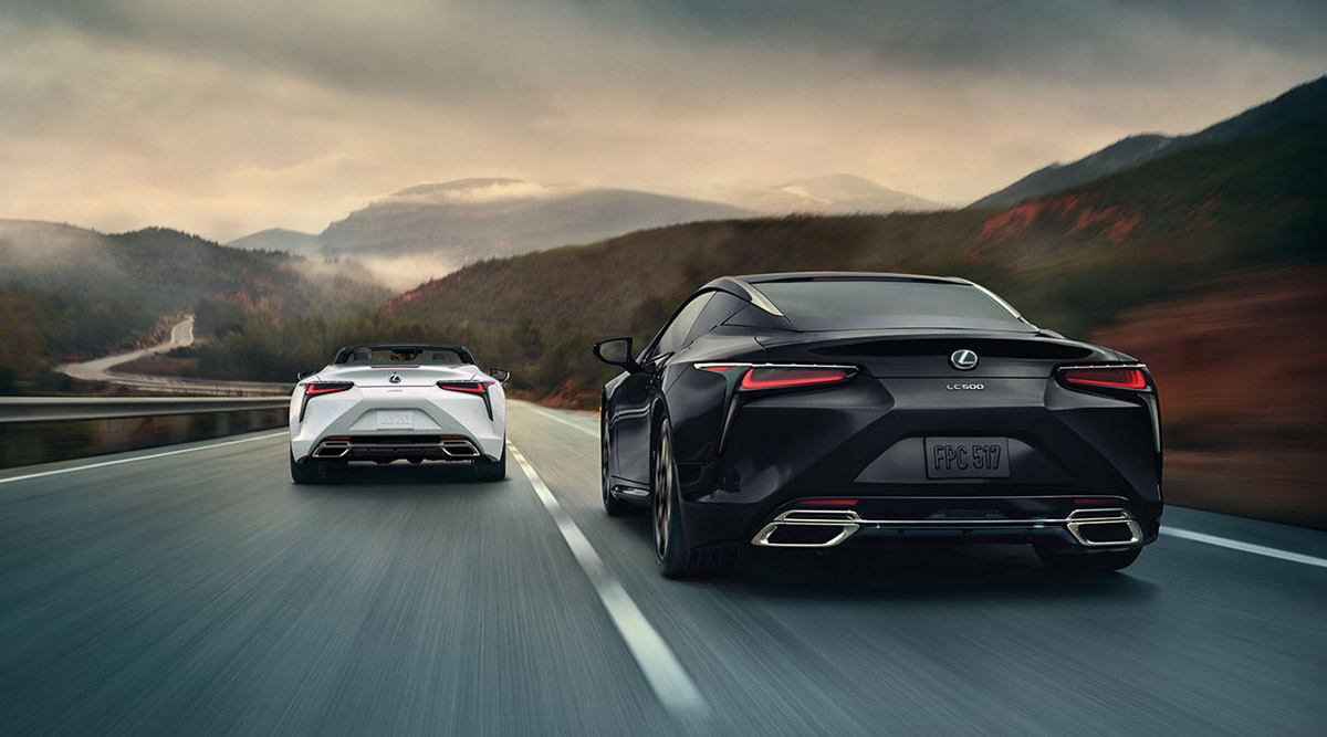 2024 Lexus LC 500 and LC 500h