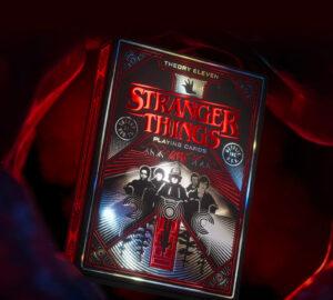 Stranger Things playing cards from Theory11
