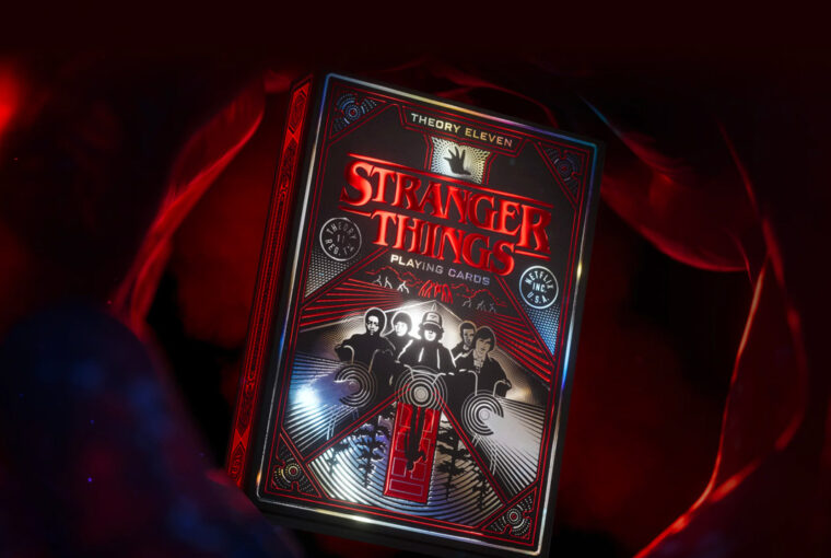 Stranger Things playing cards from Theory11