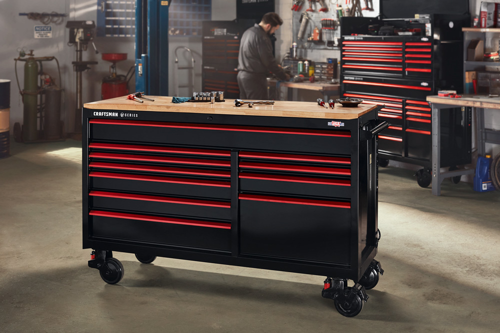 Craftsman V-Series 63-inch metal storage toolbox