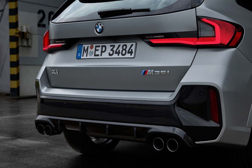 Taillights on the 2024 BMW X1 M35i xDrive