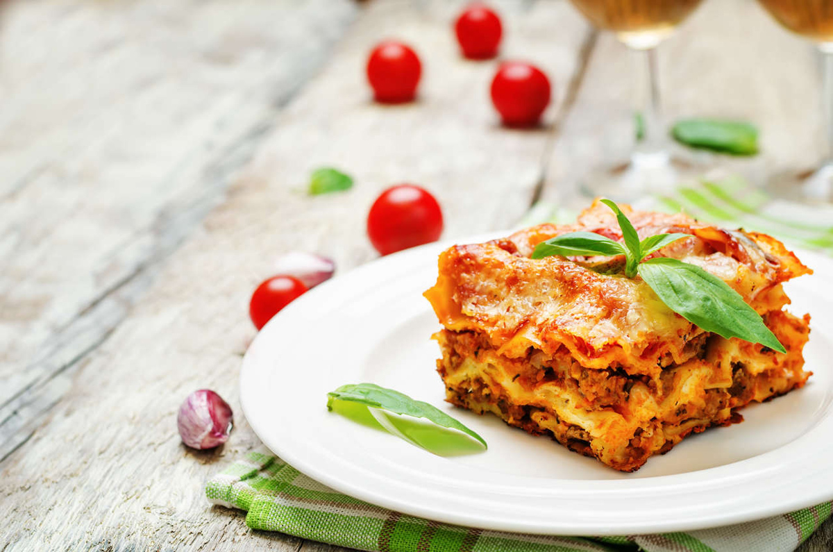 Lasagna recipe courtesy of Costa Cruises for National Lasagna Day