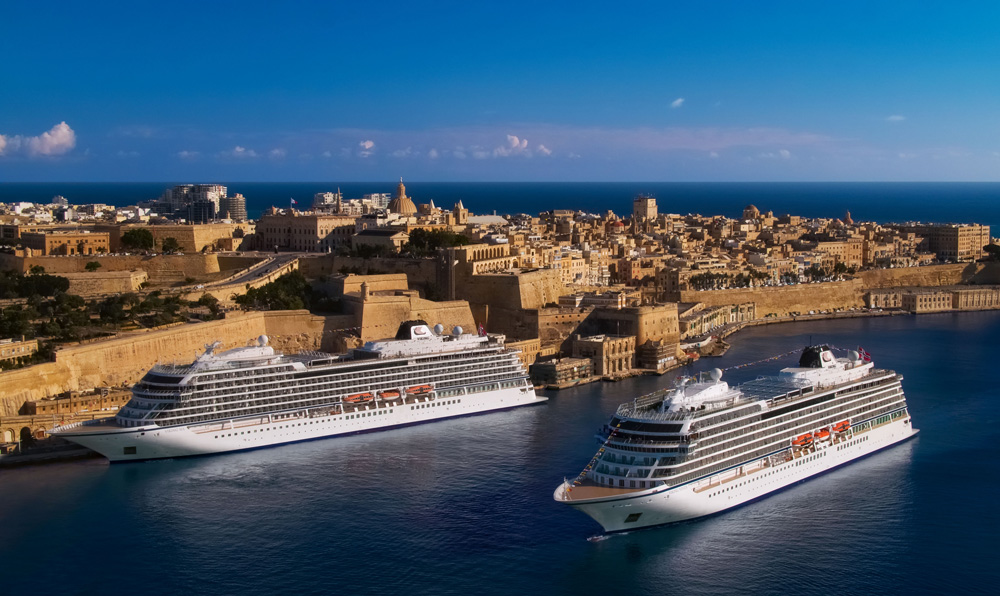 Viking Ocean Cruises ships by age, newest to oldest