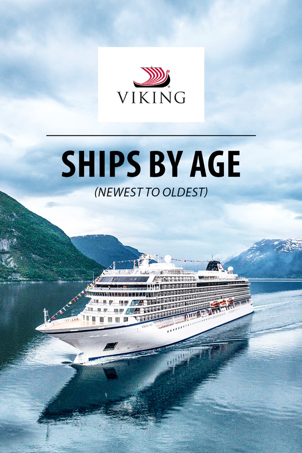 Viking Ocean Cruises ships by age