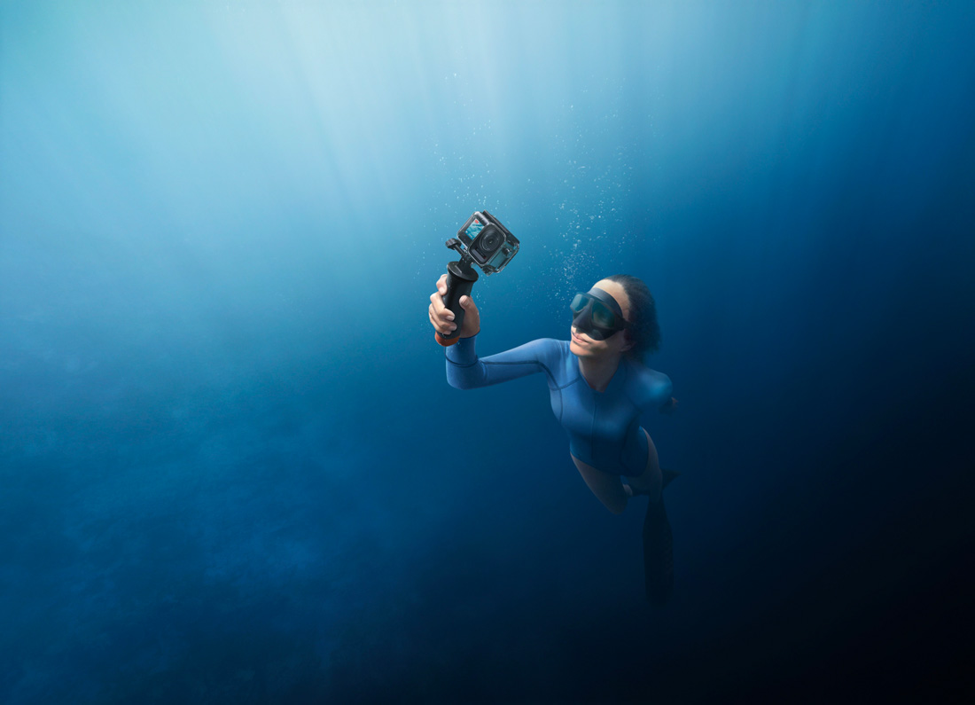 Dive with the DJI Osmo Action 4