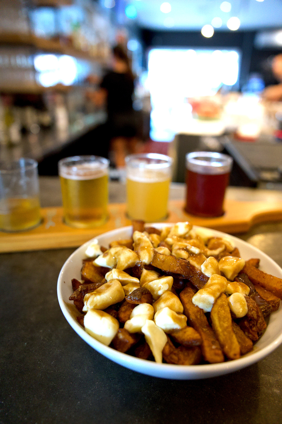 King West Brewing Company's poutine