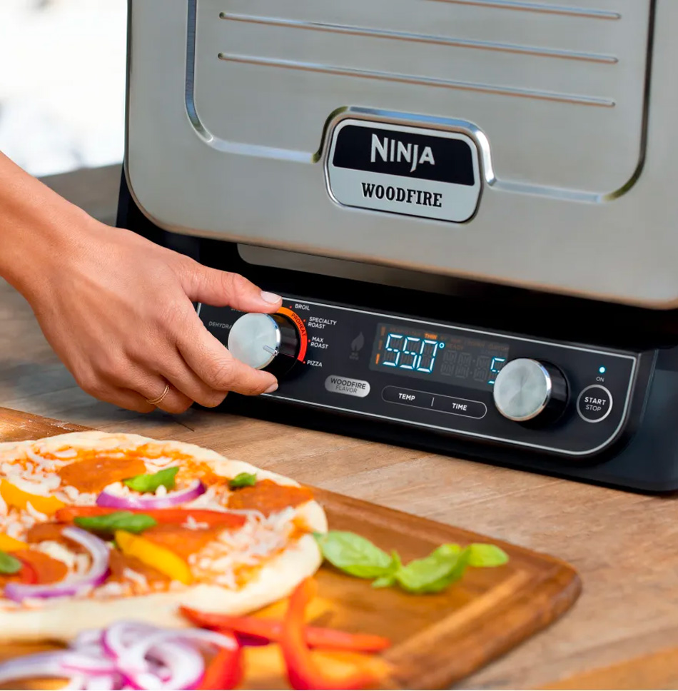 Ninja Woodfire Outdoor Oven temperature control