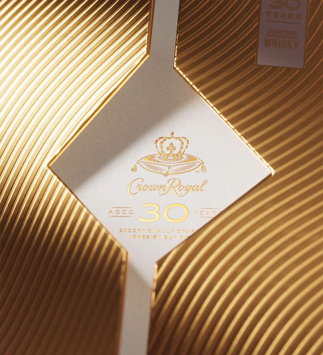 Special box for Crown Royal aged 30 years