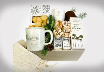 ekubox gift guide - Let It Snow Hot Chocolate Gift Box