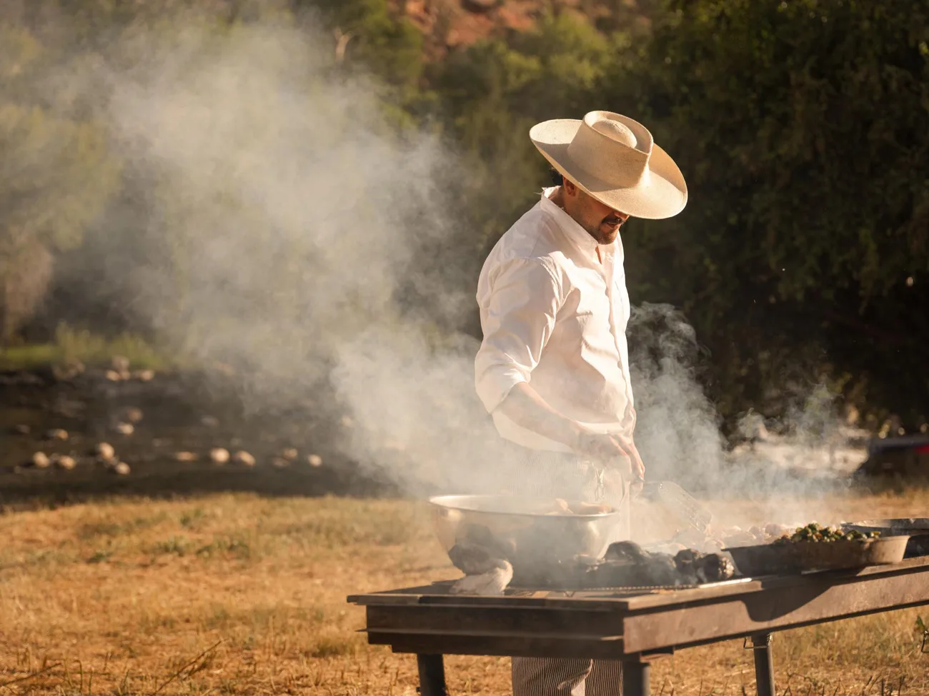 Private chef at Paintrock Canyon Ranch