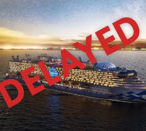 Star Princess delayed delivery in 2025