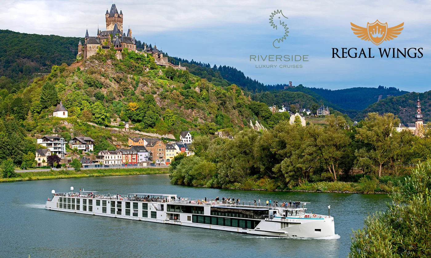 Regal Wings Selected as Preferred Airline Booking Partner for Riverside Luxury Cruises