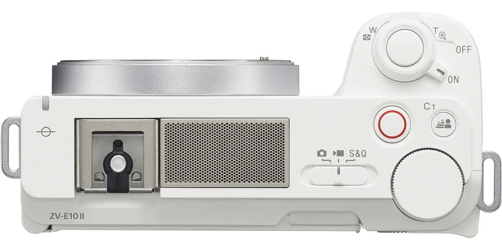 Sony ZV-E10 II Mirrorless Camera in white