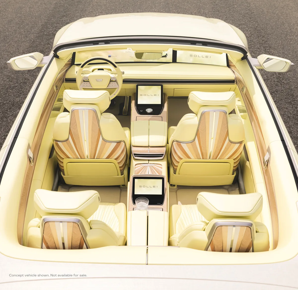 Cadillac SOLLEI Concept artistic interior