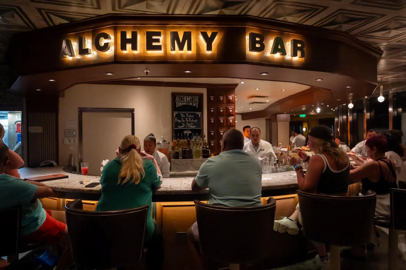 Alchemy Bar on Carnival Magic