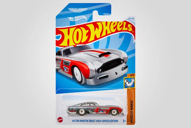 Hot Wheels x Aston Martin DB4 GT collaboration