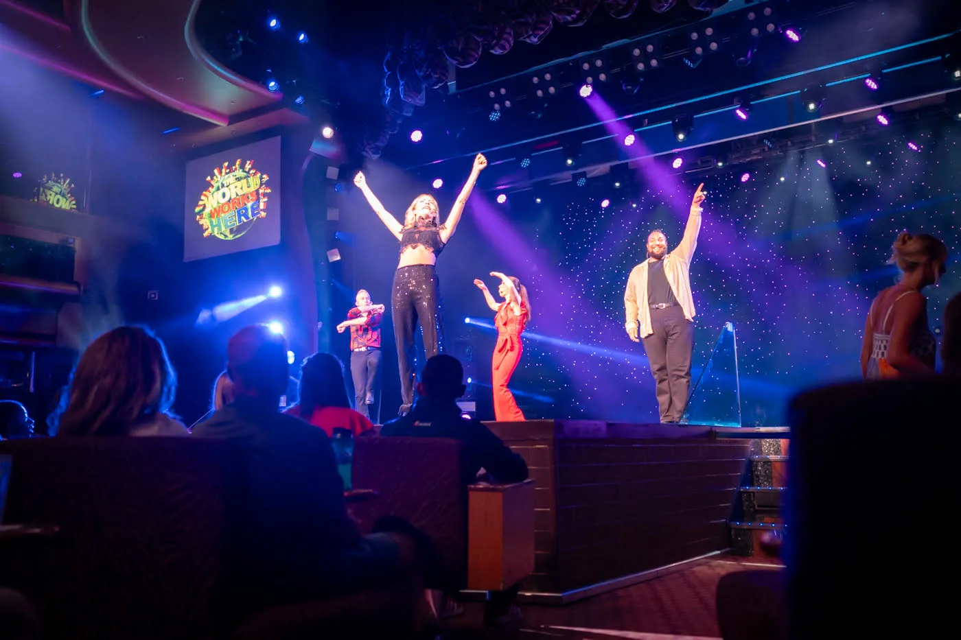 Playlist Productions cast on Carnival Magic