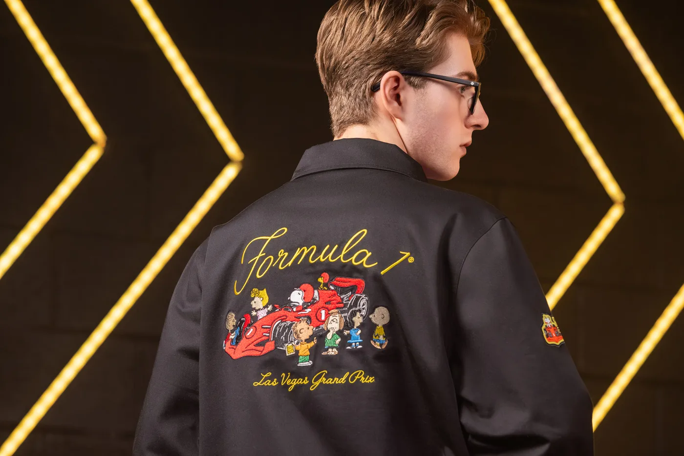 Formula 1 Peanuts clothing collaboration