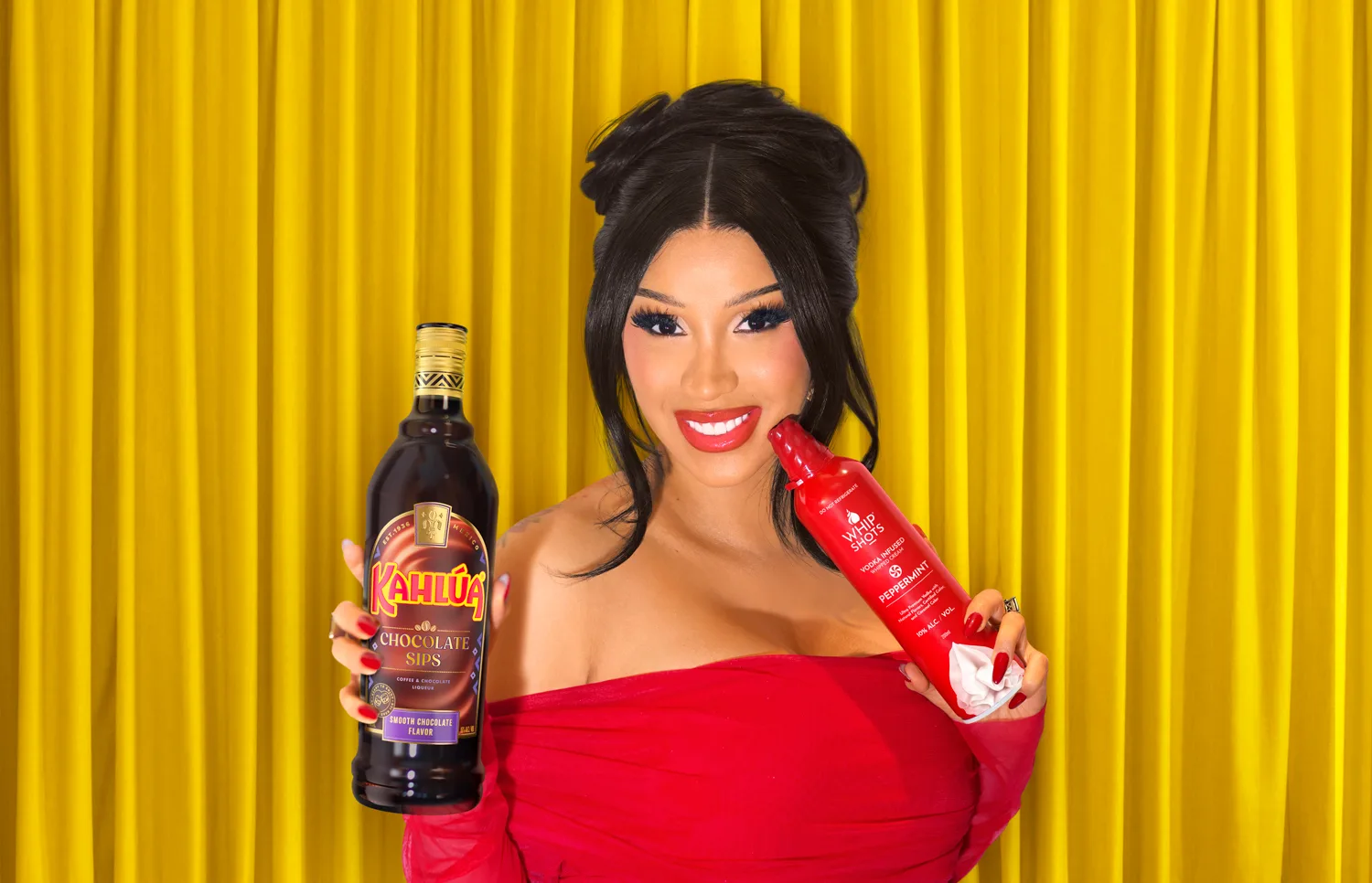 Kahlúa Teams Up with Cardi B's Whipshots for the Ultimate Holiday Indulgence