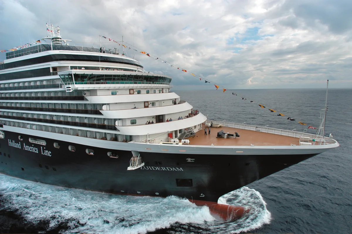 Ms Zuiderdam at Sea