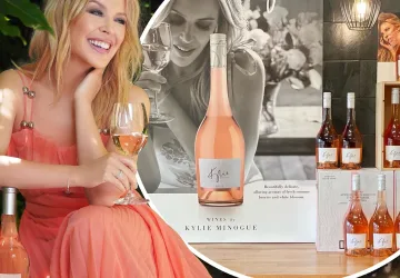 Kylie Minogue's Zero-Proof Sparkling Rosé Debuts in Princess Cruises' Elite Collection