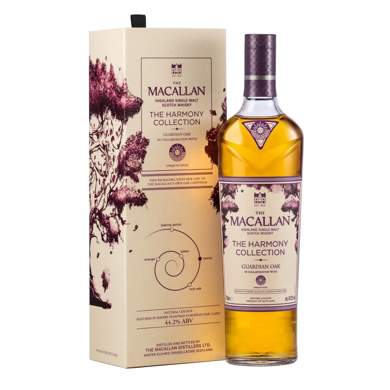 The Macallan 'Guardian Oak' box and bottle (The Harmony Collection)