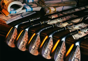 Cleveland x SWAG Treasury Collection RTZ Black Satin Wedge