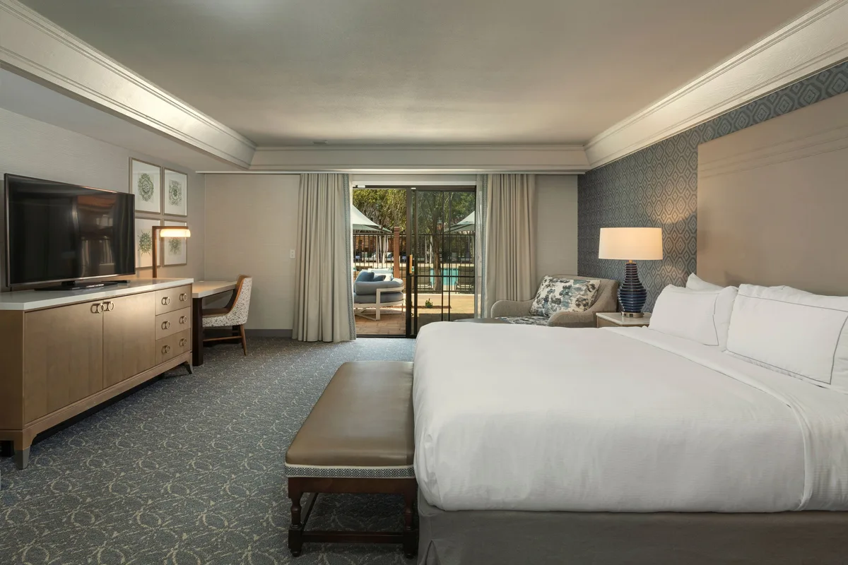 Cabana rooms at Hilton Santa Barbara Beachfront Resort