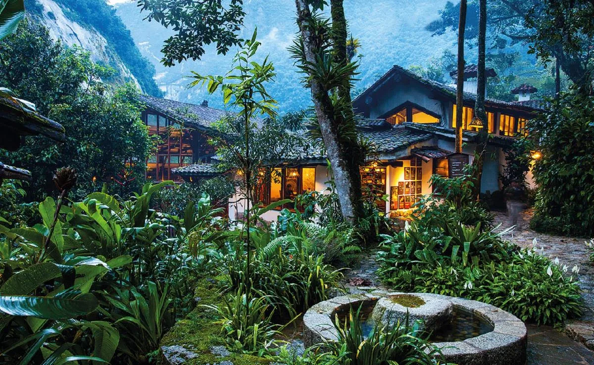Outside Inkaterra Machu Picchu Pueblo Hotel