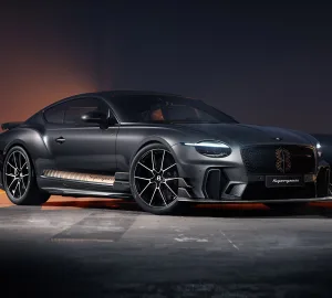 2026 Bentley Supersports Continental GT Coupe in Dragon Red II with carbon fiber aero kit