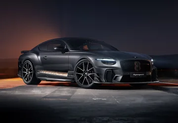 2026 Bentley Supersports Continental GT Coupe in Dragon Red II with carbon fiber aero kit