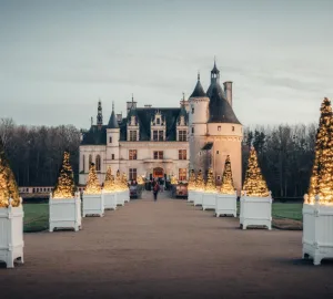 Chateau Chenonceau during the holidays