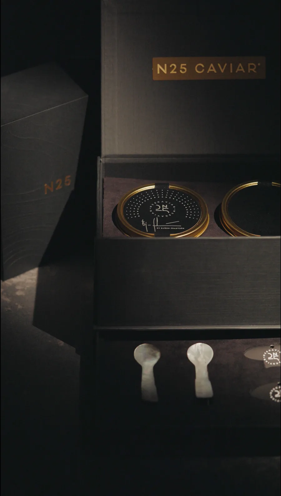N25 Caviar Chef Editions box set