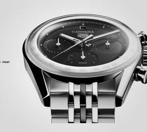 TAG Heuer Carrera Chronograph x fragment Limited Edition 2025 – 39mm black and white glassbox design by Hiroshi Fujiwara