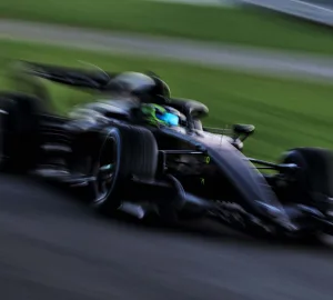 Sergio Perez (MEX) Cadillac Formula 1 Team Car. 16.02.2026. Formula 1, Cadillac Formula 1 Team Car Filming Day, Silverstone, England, Friday