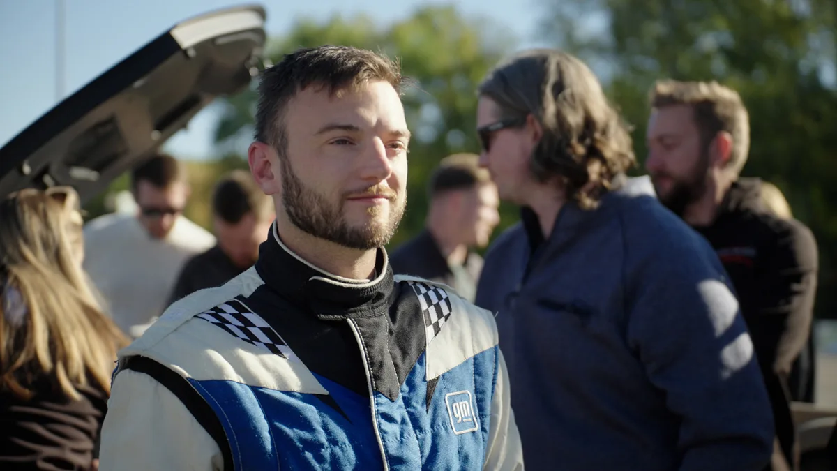 Corvette development engineer and test driver Stefan Frick.