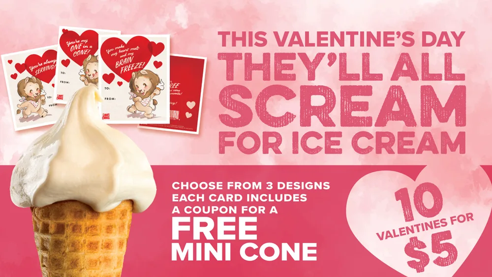 Lion's Choice Valentine's Day promotion