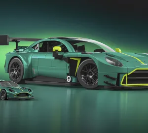 Mattel Brick Shop Aston Martin Vantage GT3