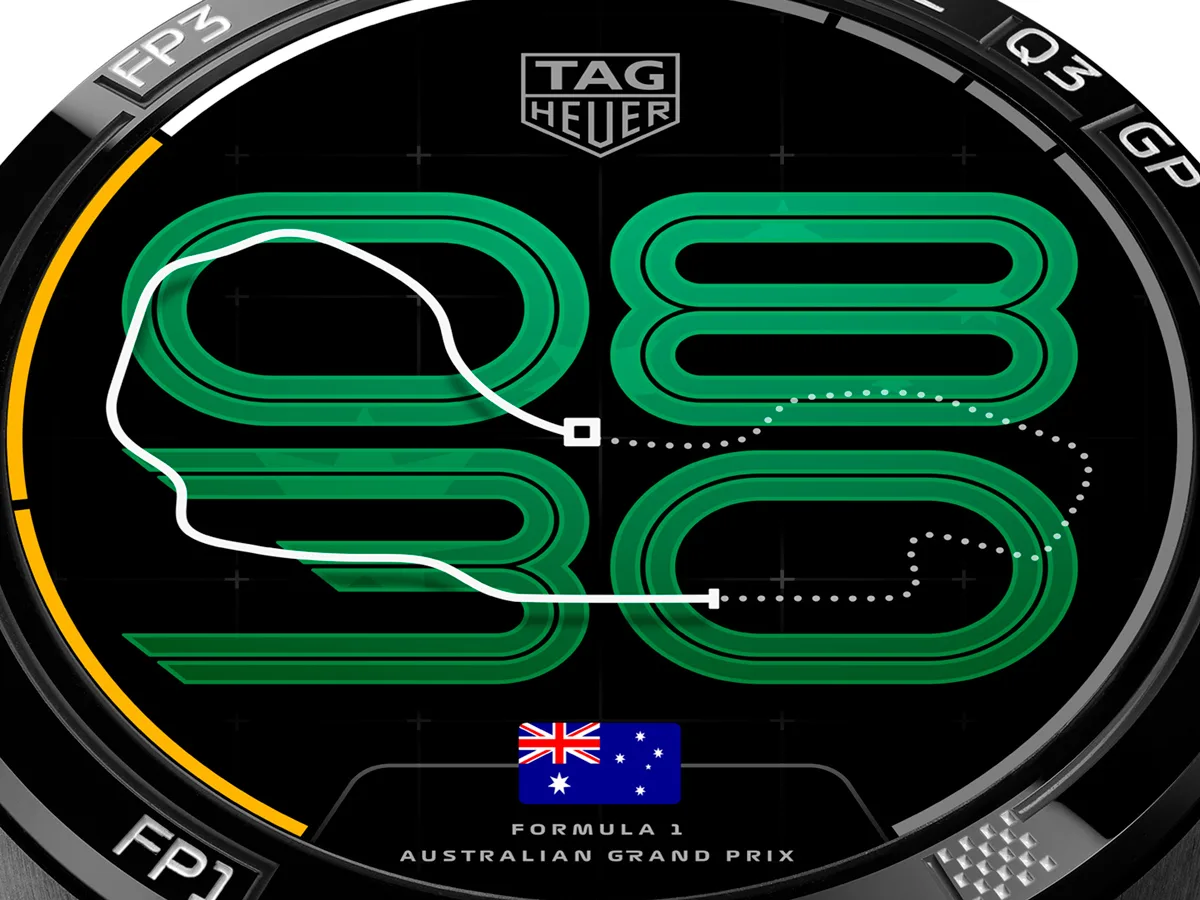 Tag Heuer's 'Connected to Formula 1' watch