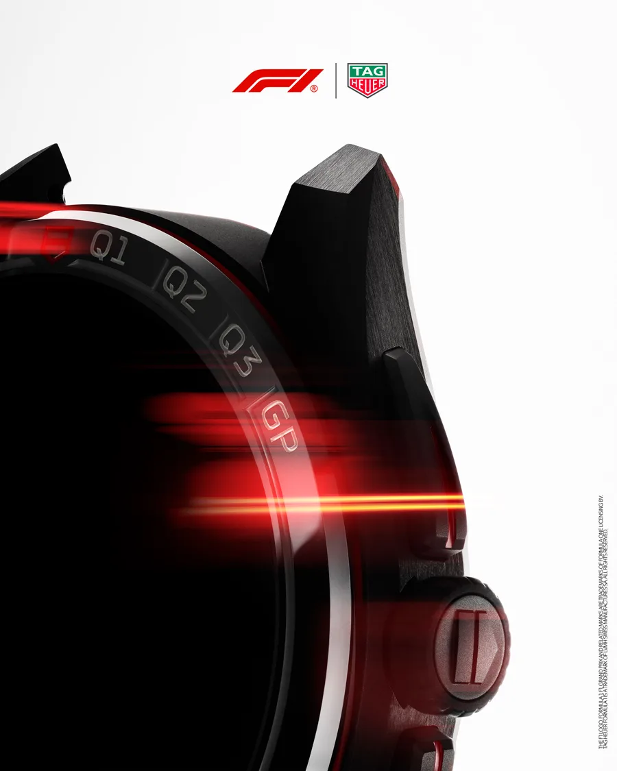 The Tag Heuer collaboration with F1 racing