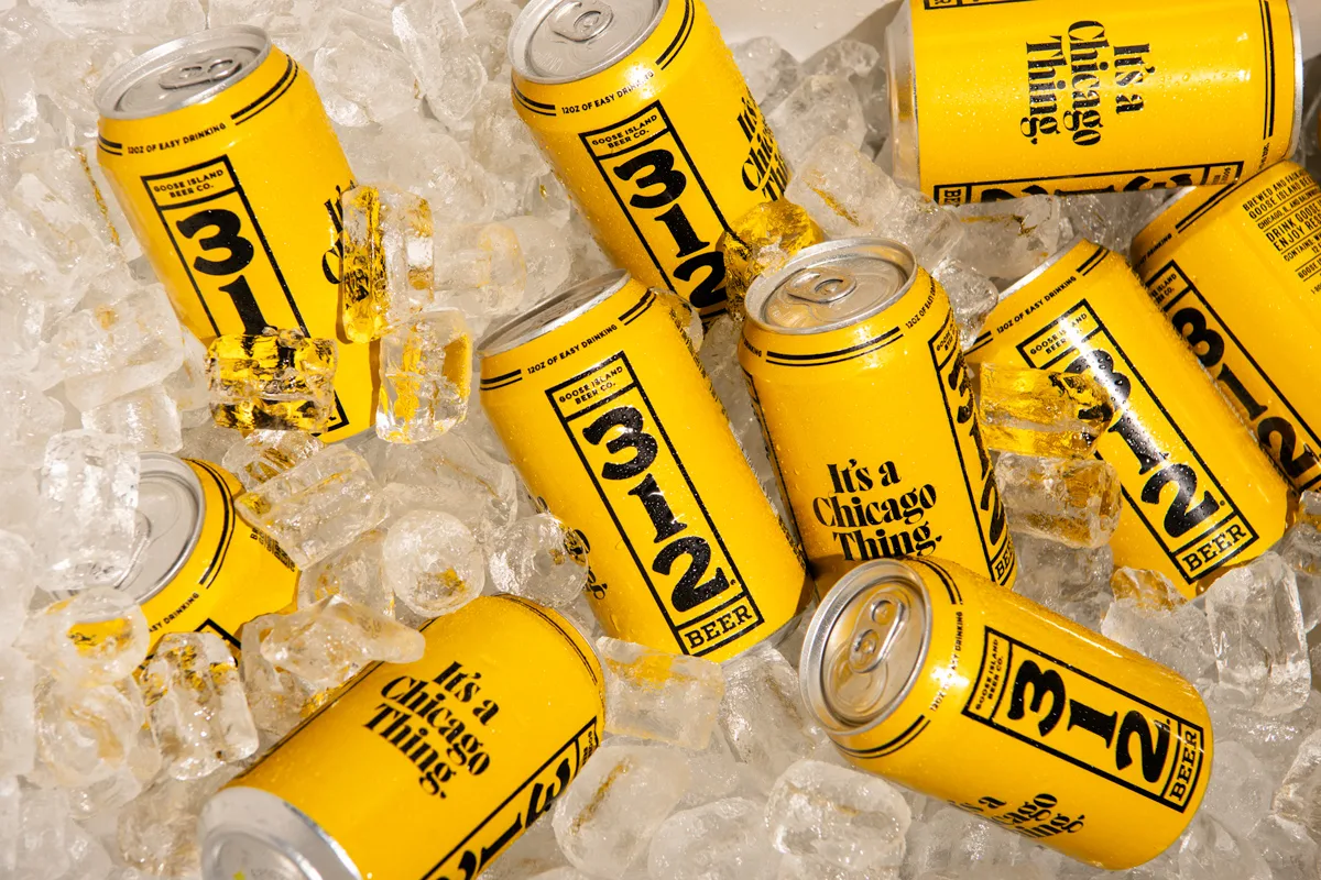 Goose Island 312 Beer Chicago branding refresh