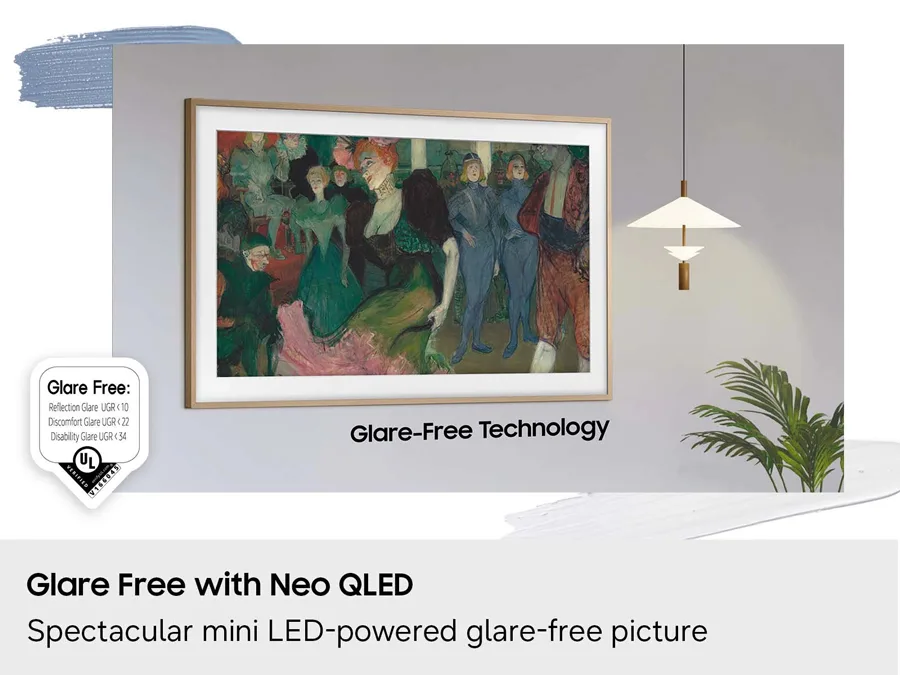 2026 Samsung Frame pro TV with Anti-glare tech