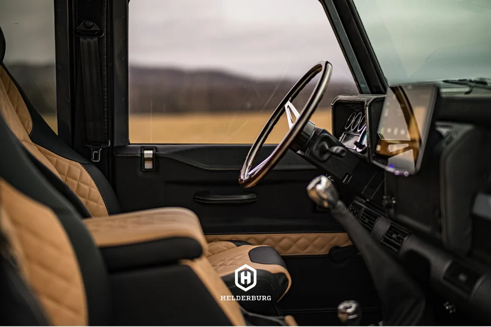 Helderburg's Byzek D110 interior