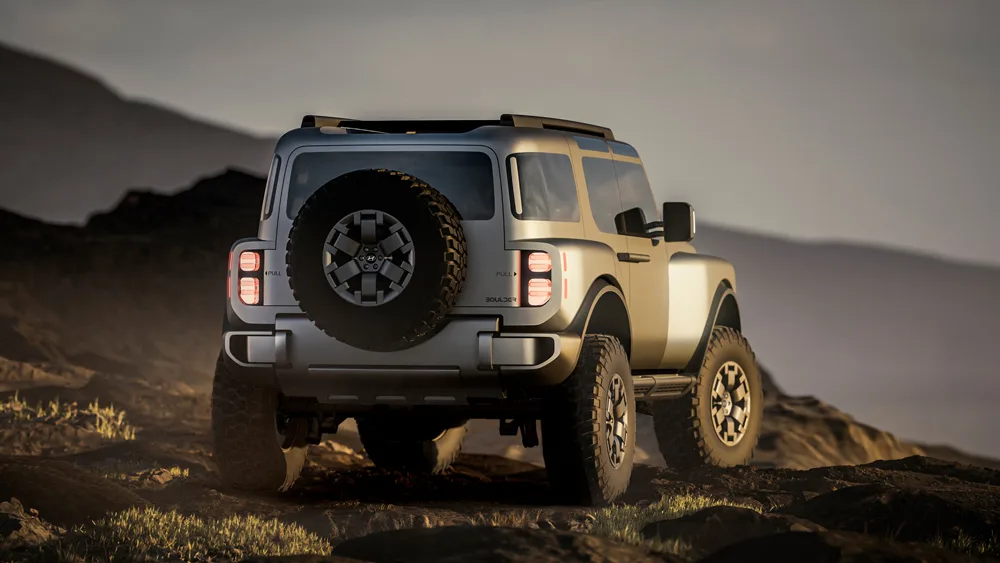 Hyundai Boulder Concept exterior