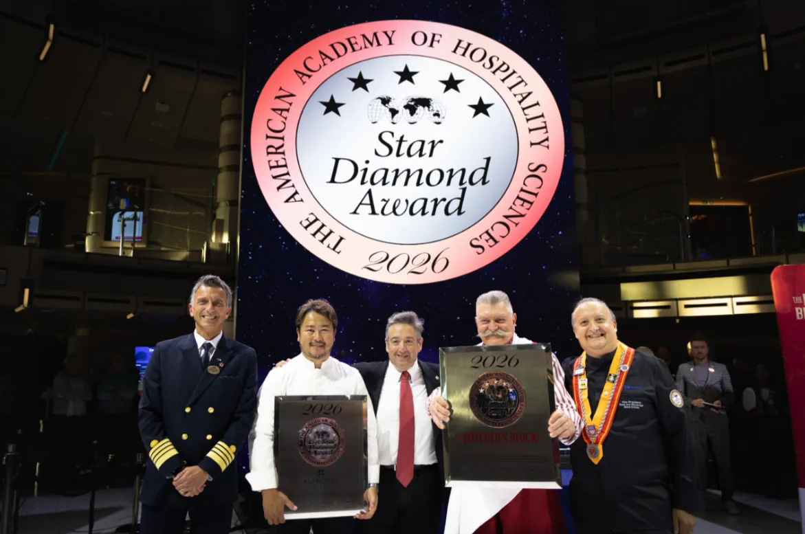 Princess Cruises Wins 2026 Five Star Diamond for Two Venues